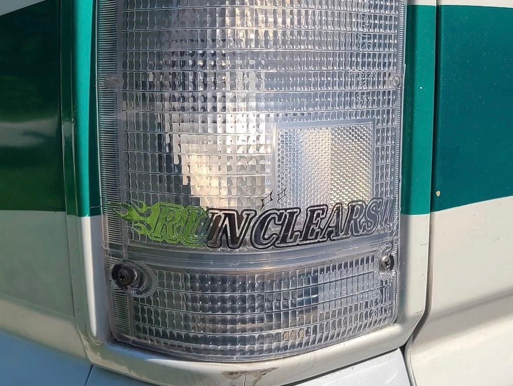 “run clears” sticker