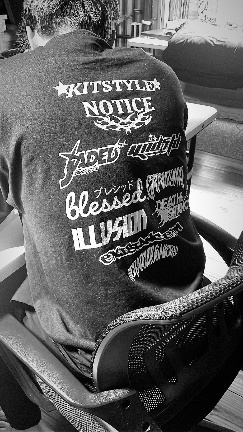 fearofdyin collab t shirt