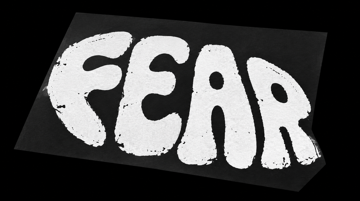 bubbly fear sticker