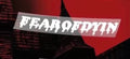 “fearofdyin” blood drip v2 sticker