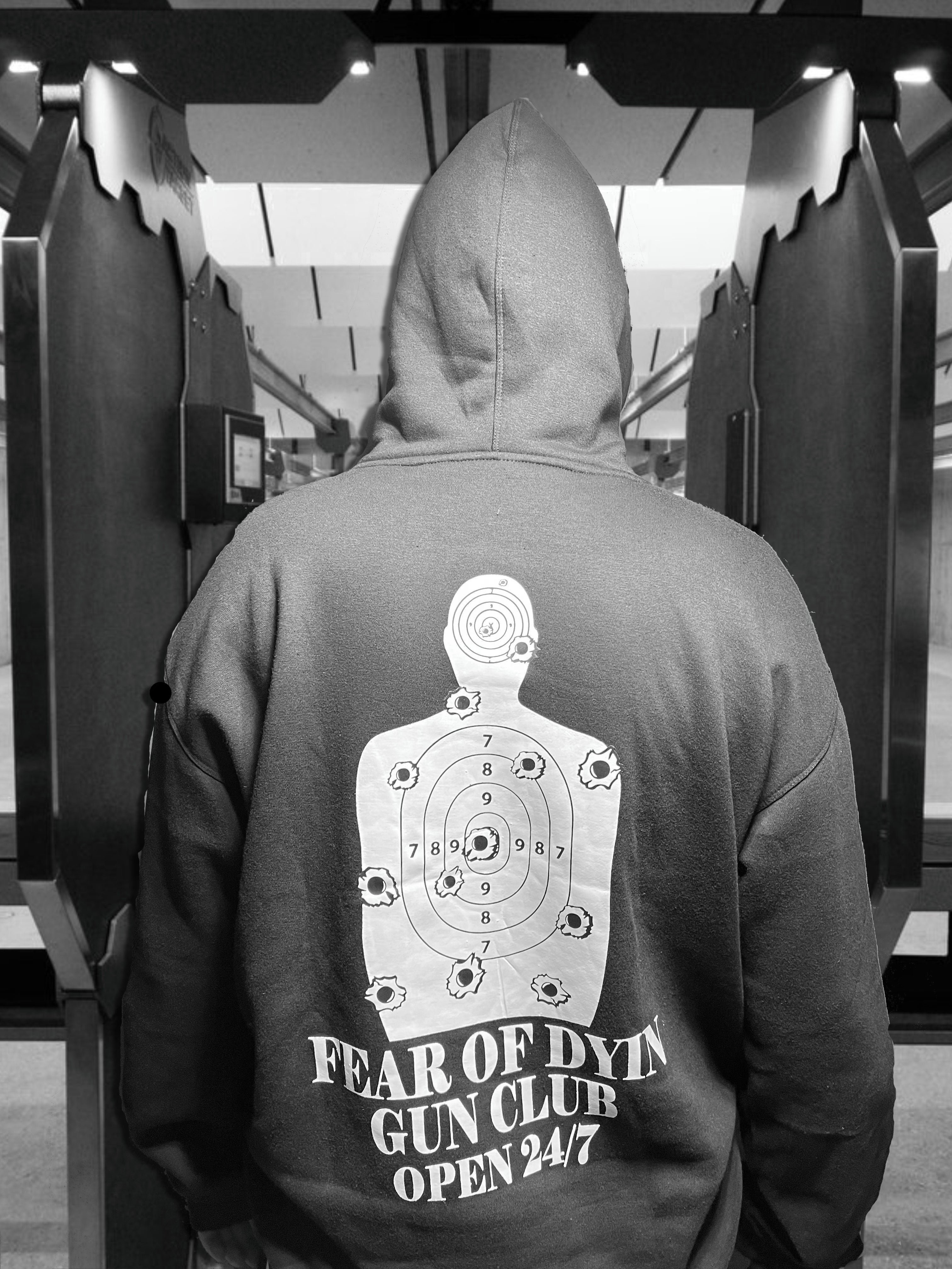 fearofdyin gun club hoodie