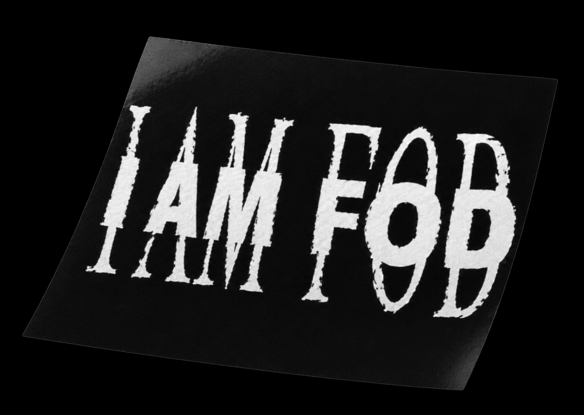 i am fod sticker